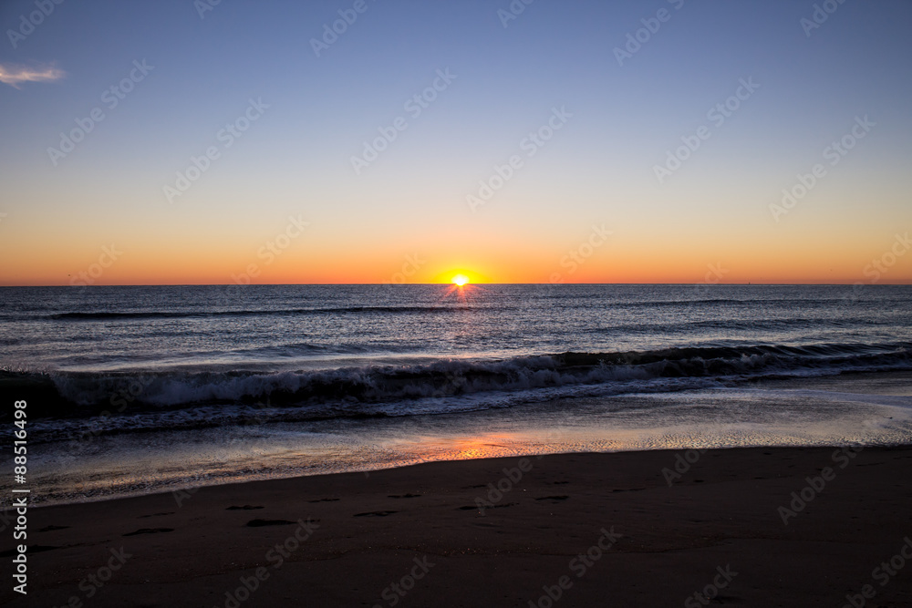 Beach sunrise