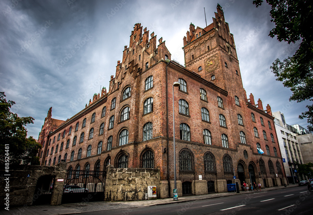 Fototapeta premium Oberlandesgericht München an der Elisenstrasse