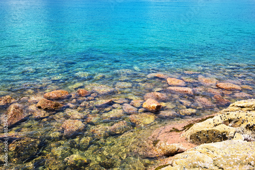 Stones beside the sea