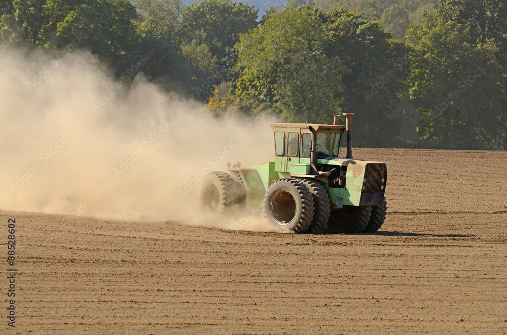 Obraz premium Tractor Prep