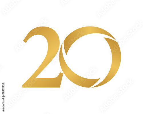 golden ring logo number 20