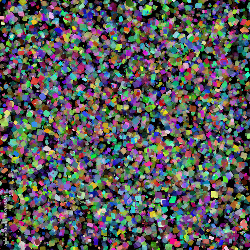pattern with random different color confetti