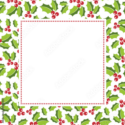 Weihnachtlicher Hintergrund mit freiem Feld