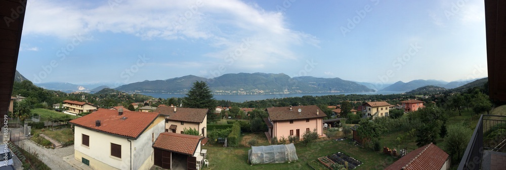Fototapeta premium lake italy