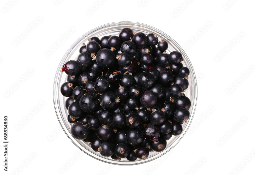 white currants in a glass view from above white currants in a glass view from above