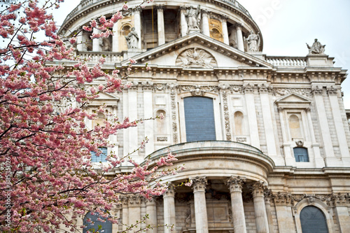 st paul  in london england  construction  religion photo