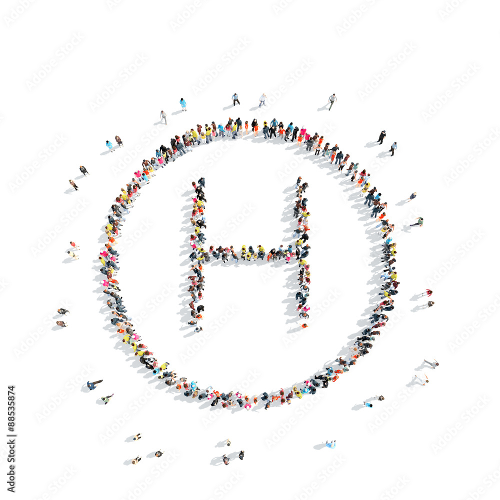 people in the shape of letters. people in the shape of letters.