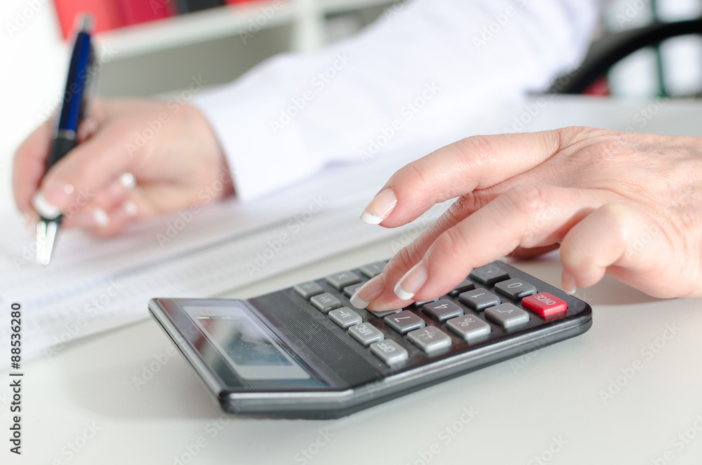 Woman accountant Woman accountant
