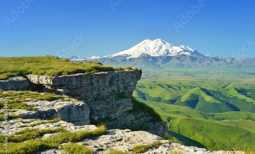 Canvas Print Caucasus in summer