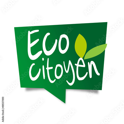 Éco-citoyen / bulle