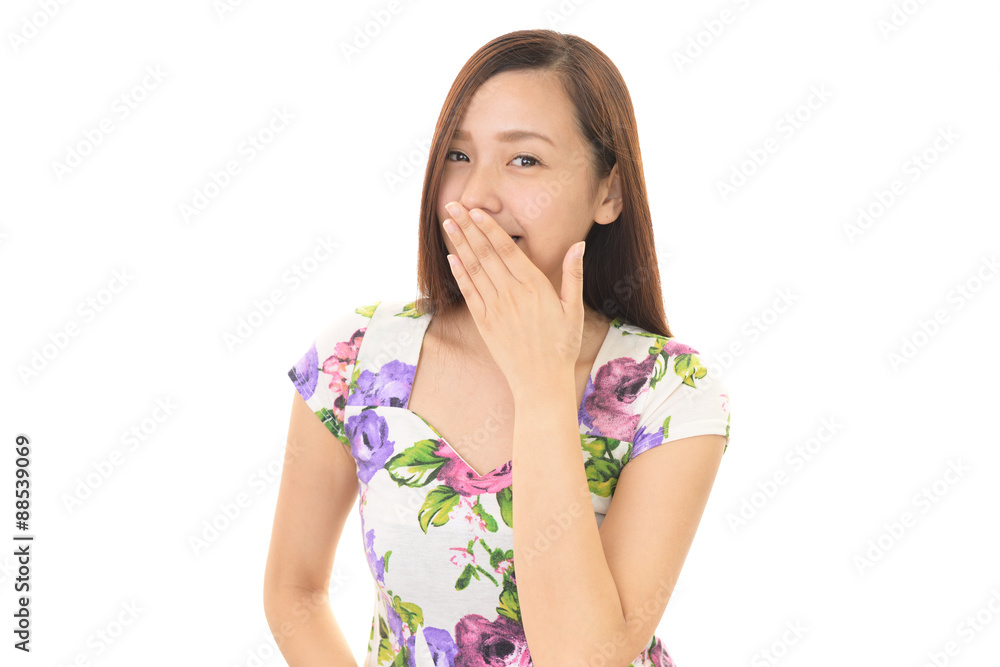 笑う女性 笑う女性