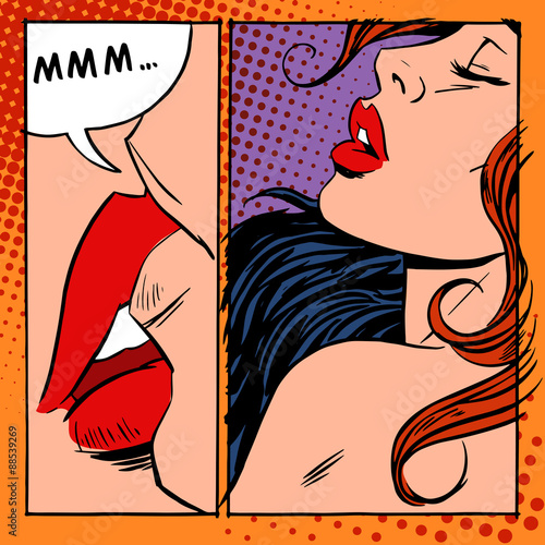 Passion kiss the girl