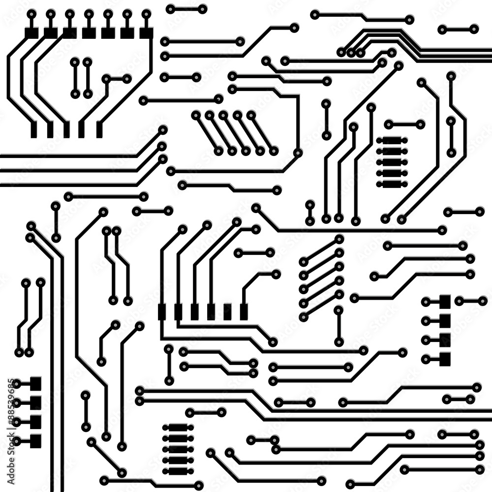 Electronic circuit background Electronic circuit background