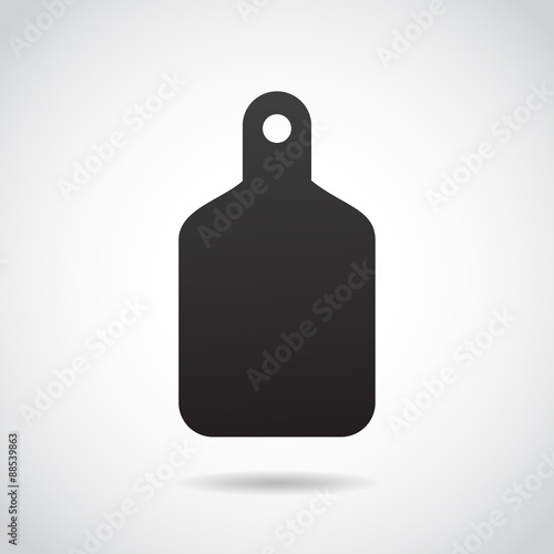 Chopping board VECTOR icon.