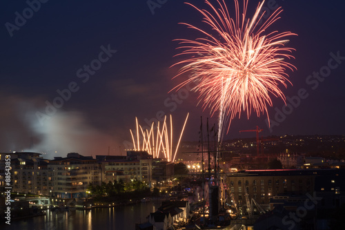 Fireworks at Bristol Harbour Festval-14