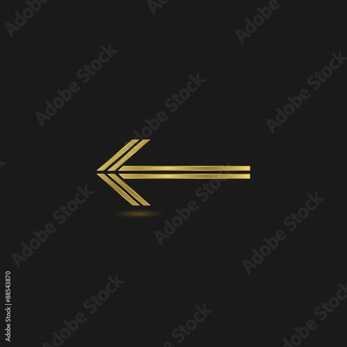 Golden arrow