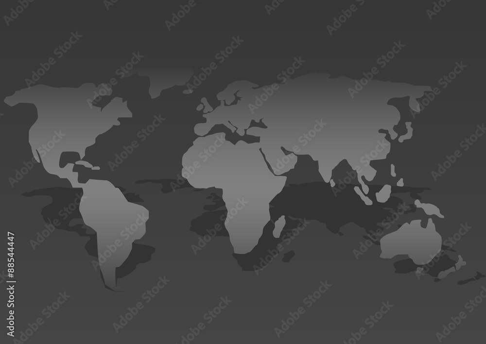 Obraz premium World map