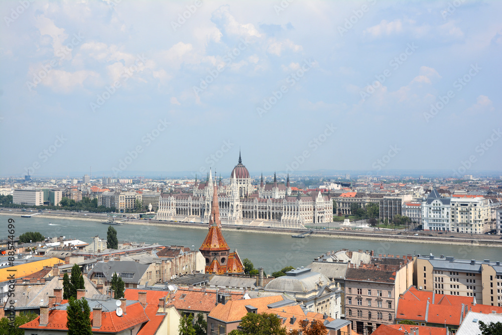 Fototapeta premium landscape of Budapest_1