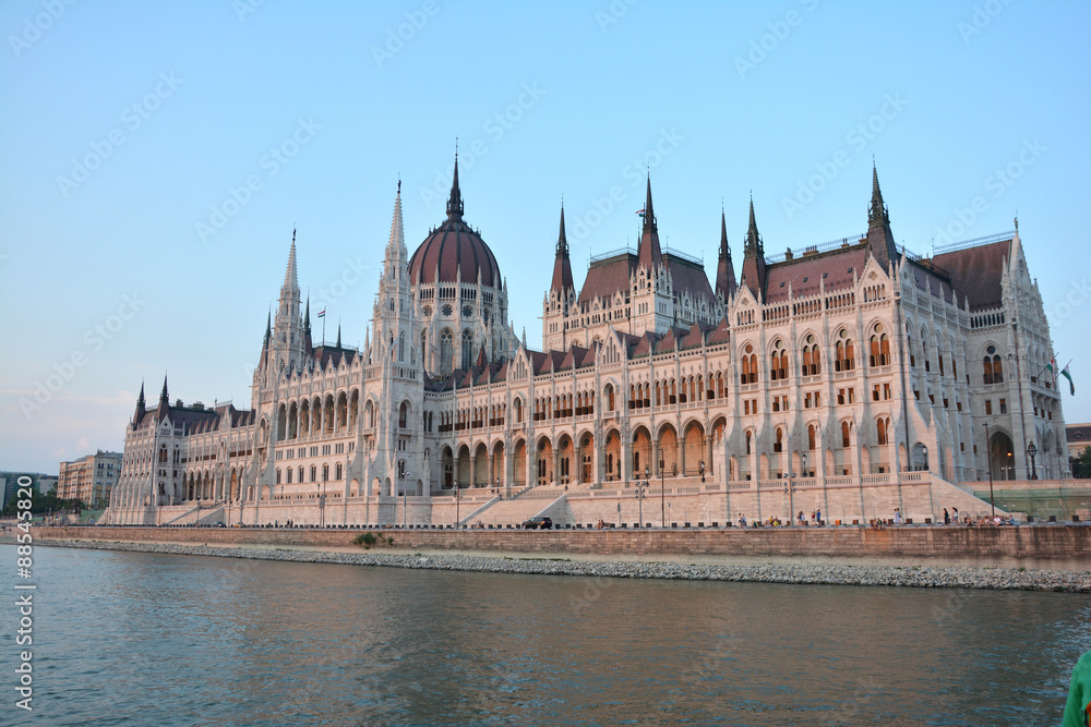 View of the Parliament in Budapest