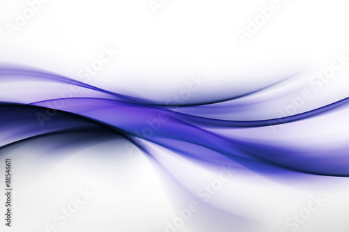 abstract blue wave background © SidorArt