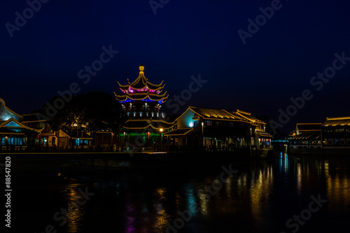 Suzhou bei Nacht