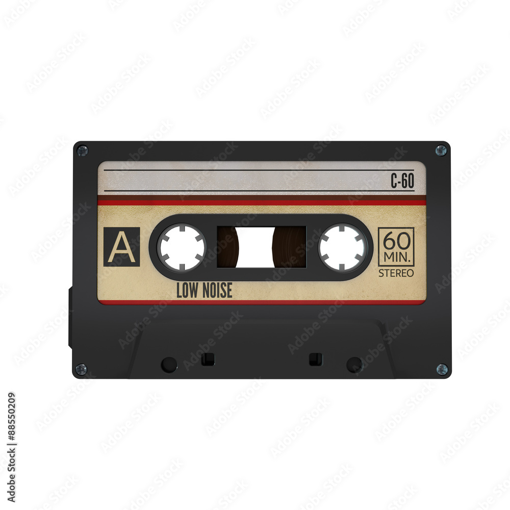 Naklejka premium Audio cassette