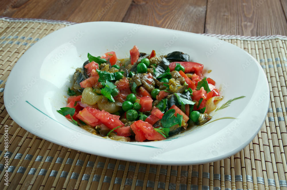 Israeli eggplant salad Israeli eggplant salad