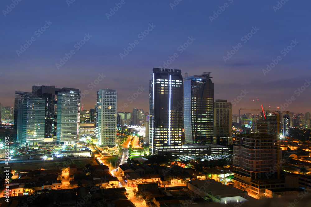 Obraz premium Budynki biurowe w Sao Paulo