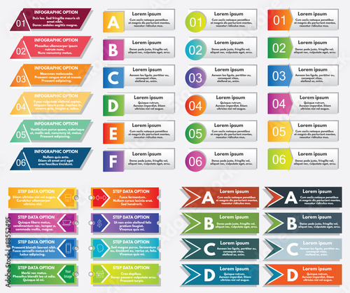 Infographic elements.