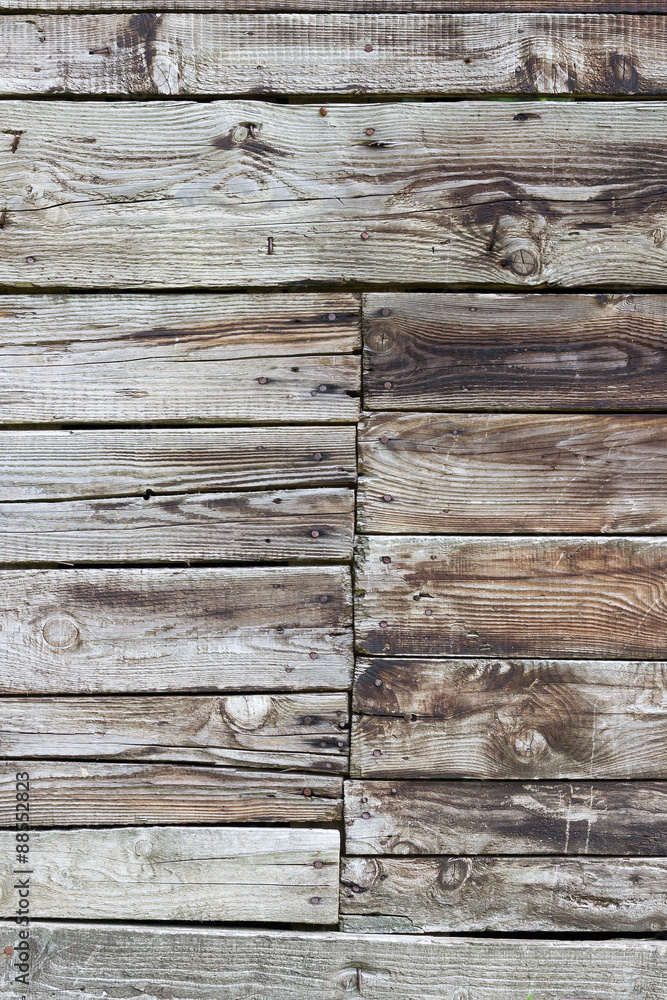The old wood texture with natural patterns The old wood texture with natural patterns