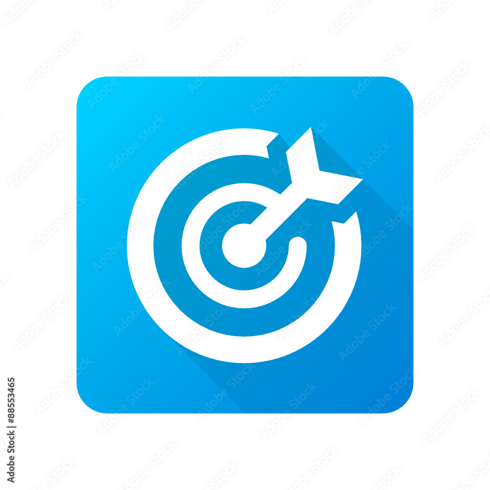 Long-Shadow Blue App Icon Design Long-Shadow Blue App Icon Design