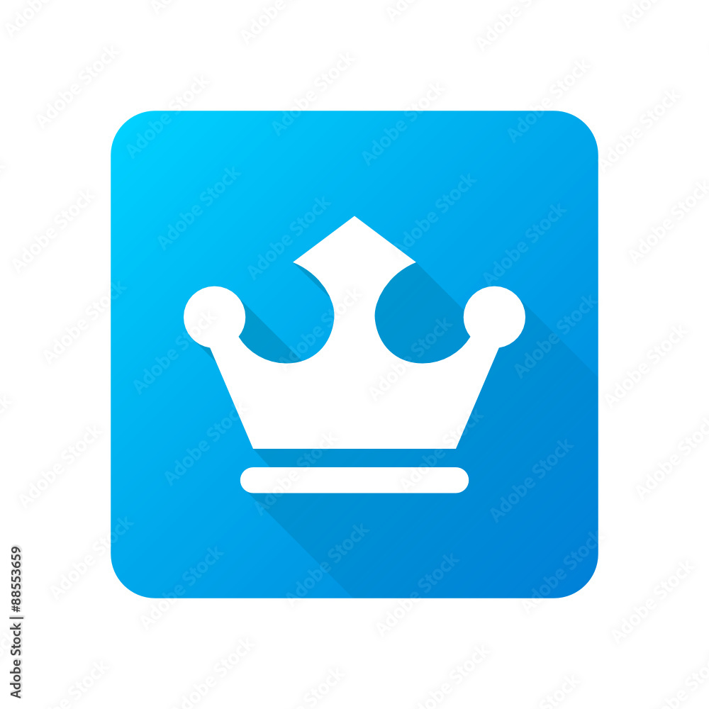 Long-Shadow Blue App Icon Design Long-Shadow Blue App Icon Design