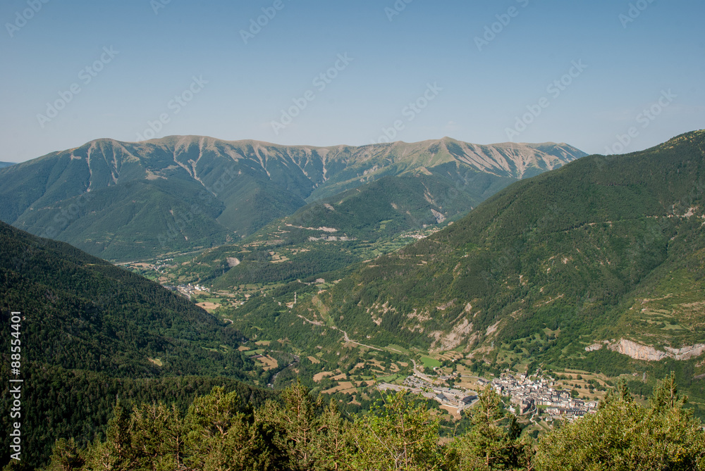 Naklejka premium Torla from above
