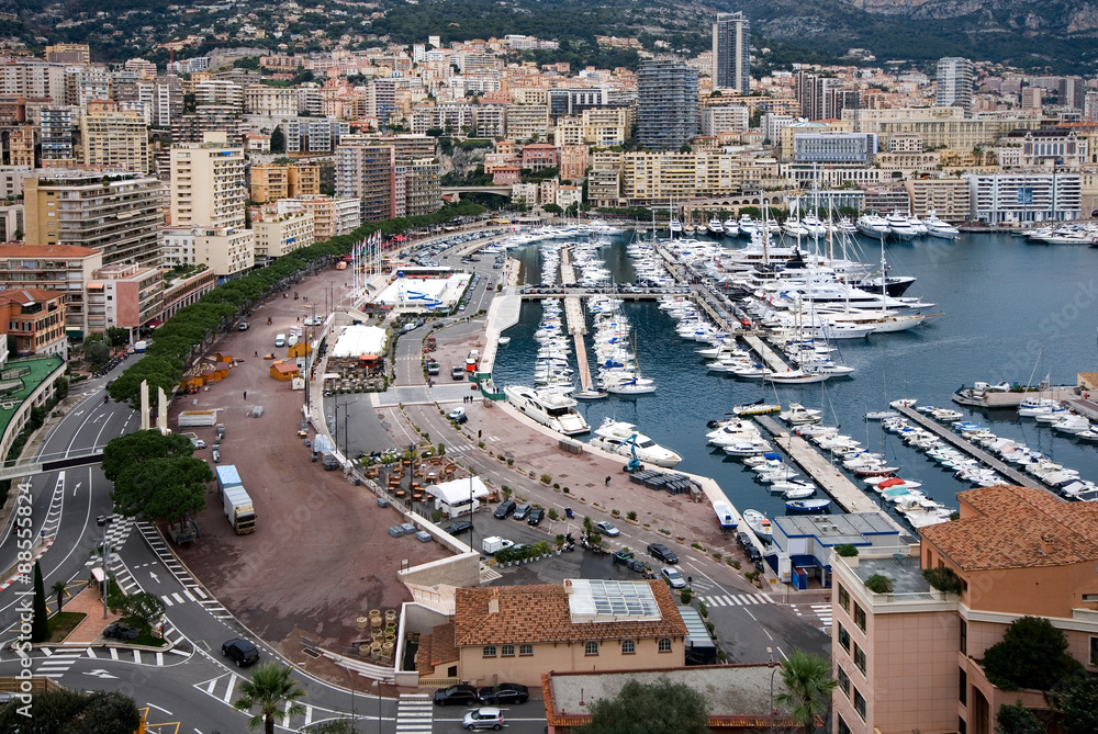 Monte Carlo Harbour, Monaco