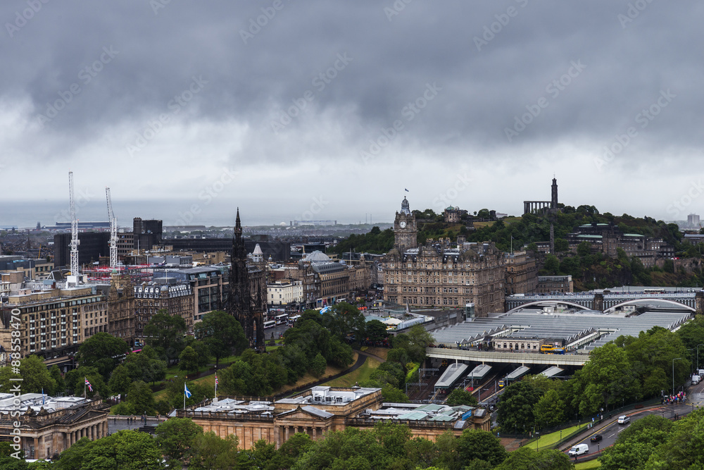 Edinburgh city view, Scotland