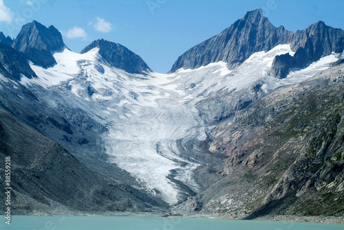 Wallpaper Mural Oberaare glacier over grimsel pass Torontodigital.ca