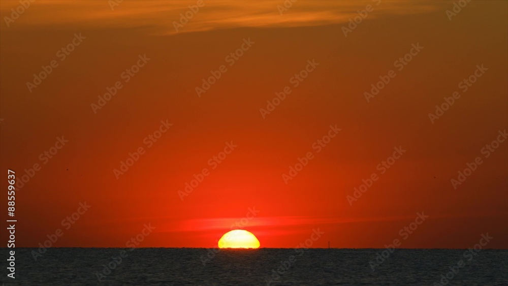 sunrise over sea HD 1080p time lapse sunrise over sea HD 1080p time lapse