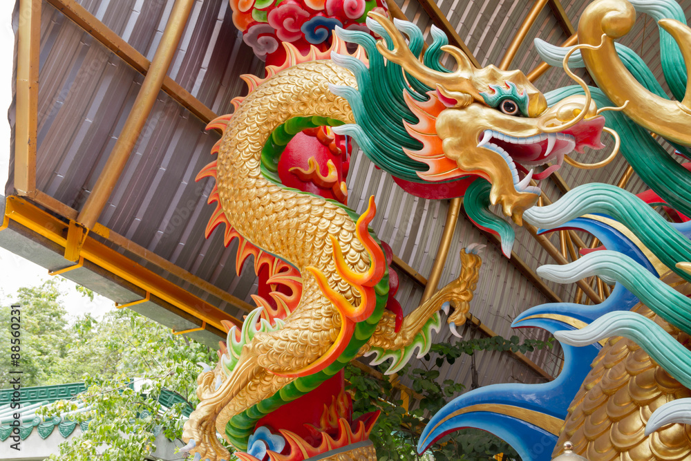 custom made wallpaper toronto digitalDargon statue