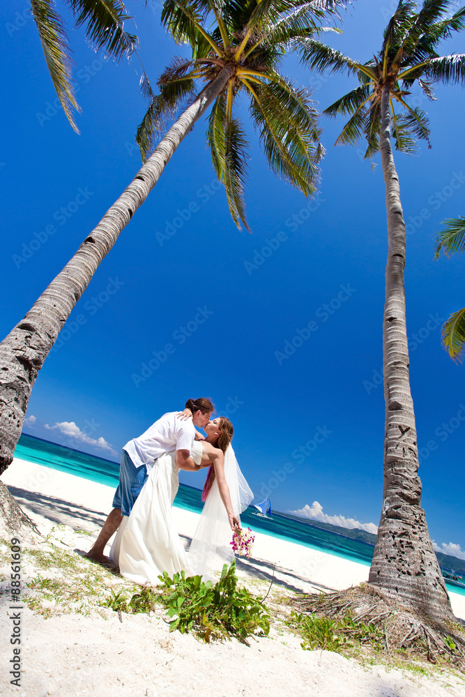 Exotic tropical wedding