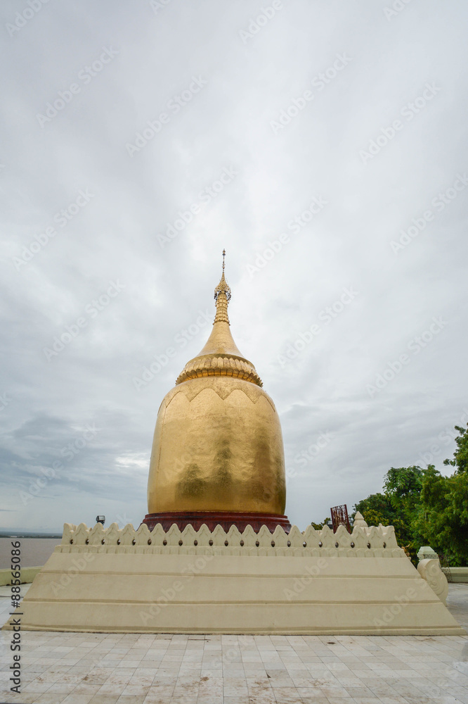 The Bupaya Pagoda in Bagan, Myanmar (Burma) The Bupaya Pagoda in Bagan, Myanmar (Burma)