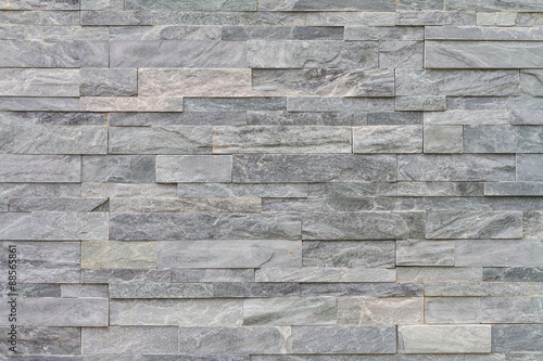 pattern of decorative slate stone wall surface