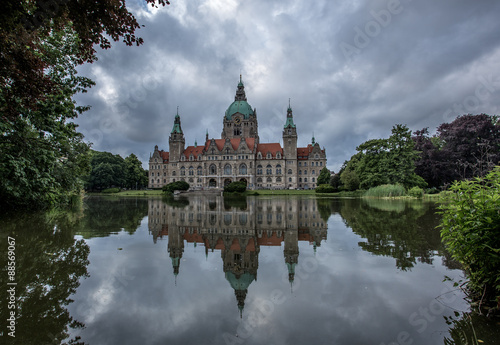 Prachtvolles Rathaus in Hannover