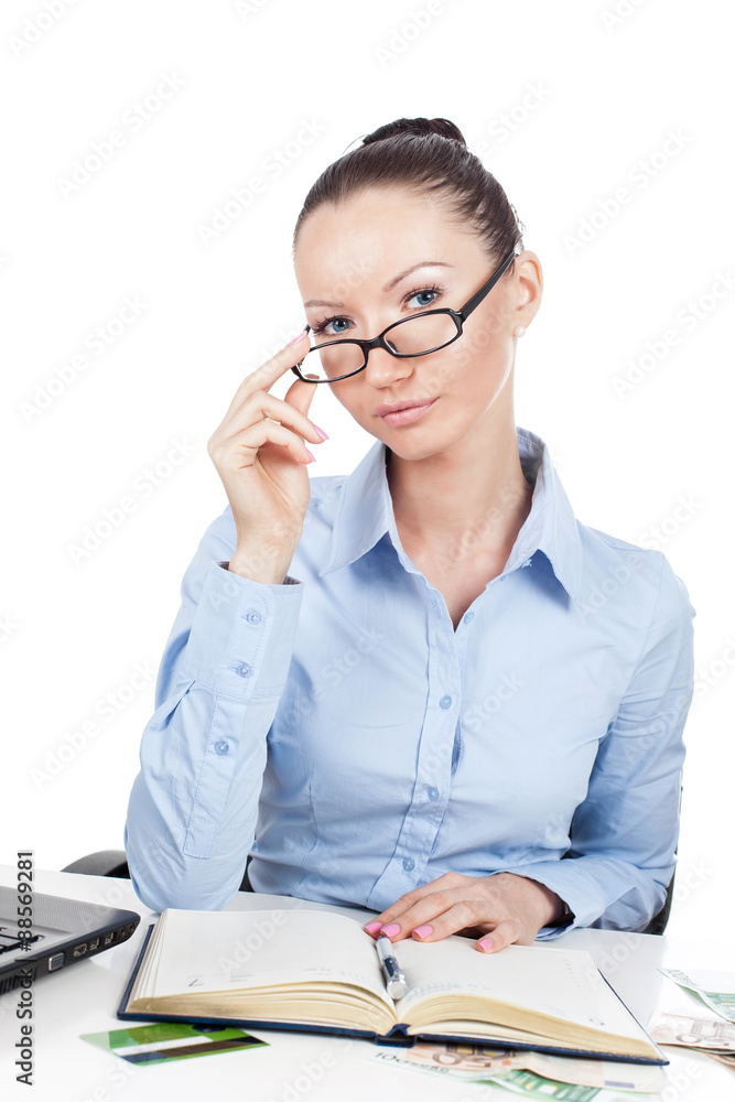 Businesswoman at office Businesswoman at office
