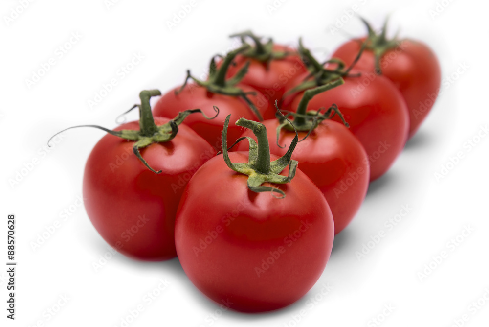 Tomatoes isolated on white Tomatoes isolated on white