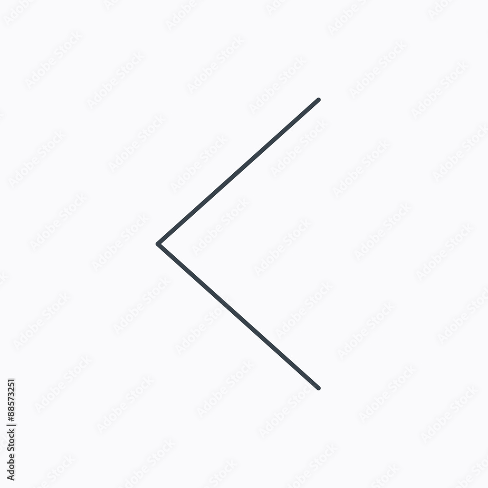 Left arrow icon. Previous sign. Left arrow icon. Previous sign.