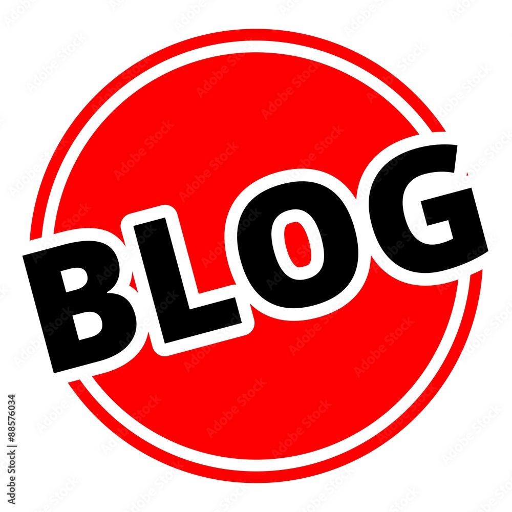 Blog red circle Blog red circle
