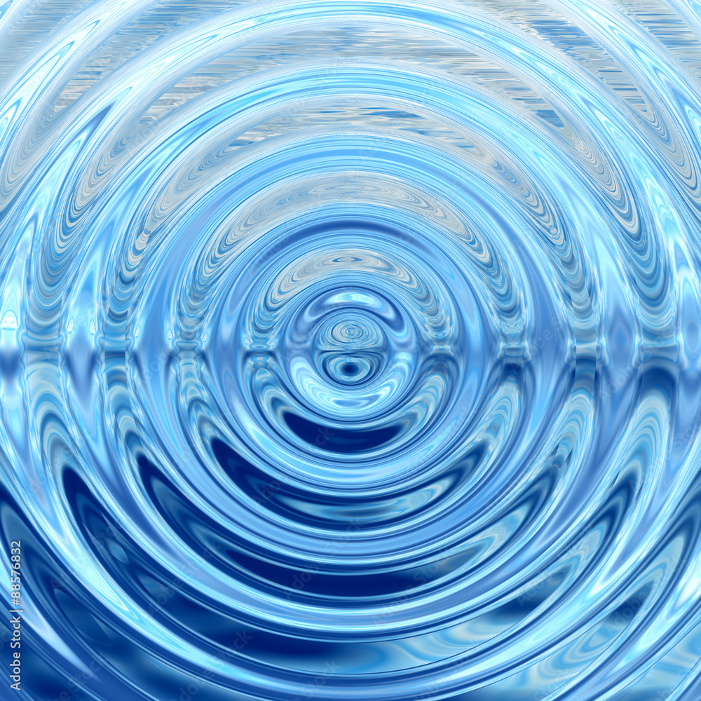 Abstract Waves of Water Ripples Background