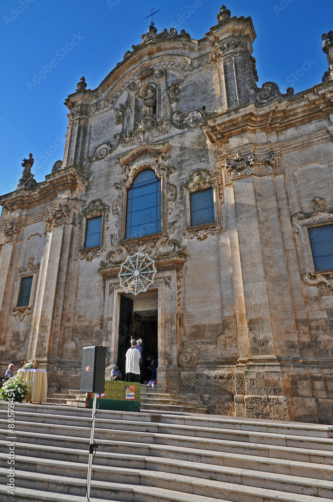 Obraz premium Matera, chiesa di San Francesco - Basilicata