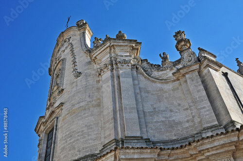 Tableau sur toile Matera, chiesa del Purgatorio - Basilicata