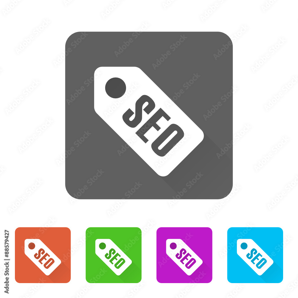 App Icon Long Shadow - 5 Colors App Icon Long Shadow - 5 Colors
